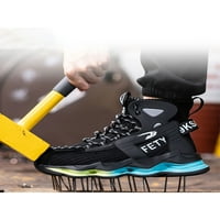 Oucaili Muškarci sigurnosne cipele otporne na klizanje otporne na radne cipele prozračne zaštitne čizme