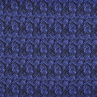 Zena Herringbone Scuba Crepe Jacquard šivaći, DIY, zanatski tkanini uz dvorište, plavo crno, dvorište