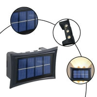 Solarna svjetla za čišćenje za vanjske LED vanjske solarne svjetiljke, kopnena reflektora, vrtna lampica,
