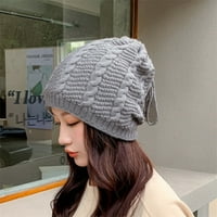 Ženska zimska multi funkcionalna kapa odvratnika kao jedna zgušnjava vjetroporna dušna pletena zimska