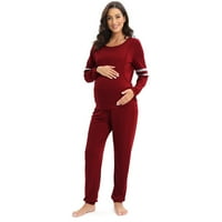 Baywell materinstvo pidžama setovi za dostavu rada Nursing PJS trudnoća Dojenje PJ postavljeno spavanje