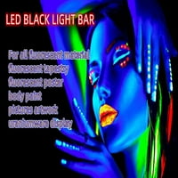 Black Light Bar USB DC 10W 1FT THILiture LED Blacklight Bar Strip Svjetla za spavaću sobu Fluorescentna