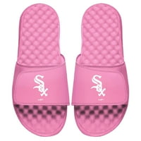 Omladinski islide ružičasti Chicago bijeli, tako primarni logo Krevete sandale
