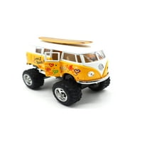 Kinsmort F- Pickup kamion Muddy Diecast Model igračka automobila, ali bez kutije, F-maslina, Veličina: