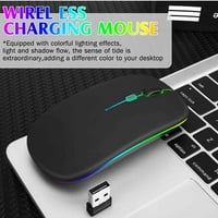 2.4GHz i Bluetooth miš, punjivi bežični miš za Ulefone Armor 5G Bluetooth bežični miš za laptop MAC