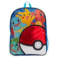 Pokemon 16 ruksak sa džepom za pokeball - djeca