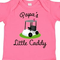 Inktastic Papa Little Golf Caddy poklon baby boy ili baby girl bodysuit