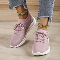 DMQupv tenisice sandale za žene mrežice prozračne čipke meko dno ravne casual sportske cipele Ženske
