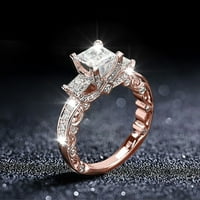 Mortilo Diamond Ring Popularni izvrsni prsten jednostavan modni nakit Popularni dodaci