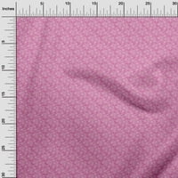 Onuone pamuk poplin Twill Fuschia ružičasta tkanina toilna DIY odjeća prekriva tkanina ispis tkanina