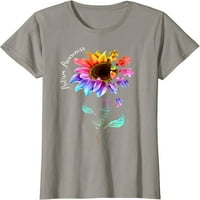 AUTIZAM Svjesnost Žene Kids Mama Odaberite ljubaznu majicu za autizam GIF