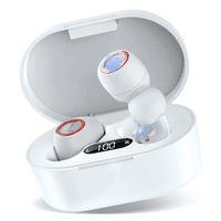 U bežičnim ušima Bluetooth 5. Sportske slušalice Premium zvuk Kvaliteta za punjenje CASE Digitalni LED