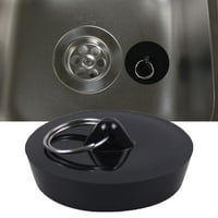 Gerich sudoper za sudoper od gumenog zaptivača za prekrivač za sudoper za odvod za odvod Crni