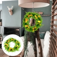 Umjetni vijenac viseći dekor lmobit zelene biljne vijence