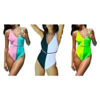 Jygee Women kupaći kostimi bez rukava kupaći kostimi Skinny Beach Party Party Bathing Suice Žensko Ljeto