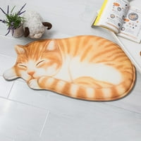 Dekorativna životinjskog oblika prostirke za pranje vrata divna spavaća mačka vrata za ulaz