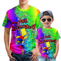 Fraigo crtana nadahnuta majica za muške i dječake - slatka majica s kratkim rukavima, odrasla dječja