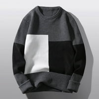 Felirenzacia zimska obloge toplo pulover Blok u boji pletiva Džemper MAN TURTLENECK džemper