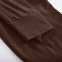 Duks pune boje niske radne pantalone Žene Ležerne prilike lagane elastične zavojske dukseve Modni vježbanje