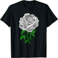 Grafički grafički granica - vrtna baštovana botanist cvijeća ruža majica