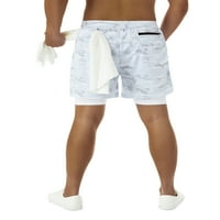 Muški trening trčanja s kratkim hlačama 2-u-utealth kratke hlače za jogu na otvorenom sportske kratke