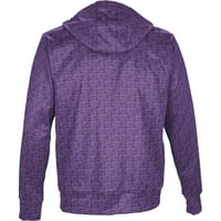 Muški izgled Purple Furman Paladins Ponosni roditelj Ime pada pulover Hoodie