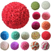 Umjetno cvijeće Rose Buquet - lažni cvjetovi svilene plastične umjetne ruže svadbeni buket za kućni
