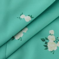 Ljetne haljine za žene Ženska camis bez rukava s rukavima s klizačem s rukavima cvjetna print plaža