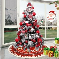 Xmas party ukrasi stabla suknja božićni poklon plasman Podna mat za zabavu Festival Dekoracija sobe