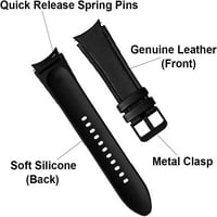 Galaxy Watch-kompatibilan sa Samsung Galaxy Watch Classic s hibridom kože