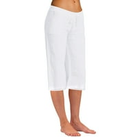 Atletski kratke hlače za žene čišćenje modnih žena Ljeto Ležerne prilike labave kapke elastične struke