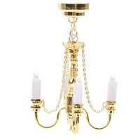 Minijaturna stropna svjetiljka, ukrasni luker za luster za luster Zlato za spavanje spavaće sobe