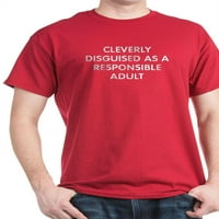 Cafepress - pametno majica za muškarce za odrasle - pamučna majica