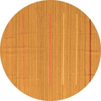 Ahgly Company u zatvorenom okruglom apstraktnoj narančastim suvremenim prostirkama, 6 '