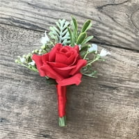 Wiueurtly Vjenčani ukrasi za recepciju tkanina mladenka i mladoženja Korzaž ruže mali pupoljak svileni