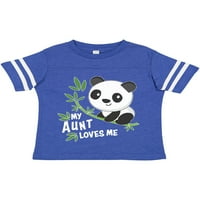 Inktastic moja tetka voli me-slatka panda poklon malih dječaka ili majica s majicom mališana