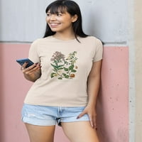 Očarana majica Vrt II žene -sydenham Edwards dizajni, ženski mali