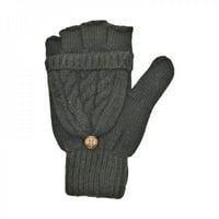 Zimske pletene kabrioletne rukavice bez prstiju vune rukavice tople rukavice za žene i muškarce