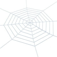 Cuoff Halloween Decor Ation Simulacija Spider-Web Ative rekvizicije za kućni dekor višebojna