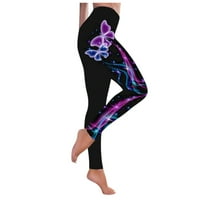 Camland Gambers Ljeto Plus Veličina Moda Print Yoga Hlače Ležerne pantalone za žene Visoko stručni sport