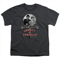 Abbott & Costello-super Slavci - Mladi kratkih rukava 18-kratak - krupni ugljen - veliki
