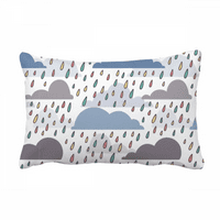 Oblak Kišni vremenski kapljični uzorak bacanje jastuk jastuk lumbalni umetciv pokrov za jastuk