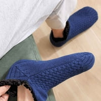 Čarape za žene u zatvorenim podnim papučama čarape i baršunaste toplotne toplotne tkane čarape za žene
