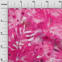 Onuone pamuk poplin fuschia ružičasta tkanina tropska apstraktna prestajanja opsega ispisuju šivanje