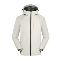 Absuyy vjetrovitorerne jakne za žene Lagani vjetrovitosti džepovi u boji pješačke tople hoodie zip up