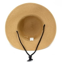 PXIAKGY Sunčani šešir žene muške i ženske plaže Hat ribar šešir za zaštitu od sunca za zaštitu od sunca Crna + jedna veličina
