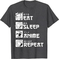 Jedite majicu za spavanje, anime manga majice Muška majica