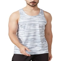 Bomotoo Muška majica majica bez rukava majice kamuflažnim tenkovima Stretch ljetni tee sportski joga