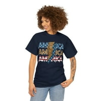 Mama retro američka patriotska majica 4. majica, majica u SAD 4J120507E3