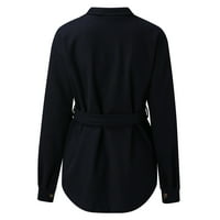 Outfmvch jakne za žene sa gumbom za žene niz jednodnevni rov sa kaišnim odjećom Žene vrhovi Cardigan